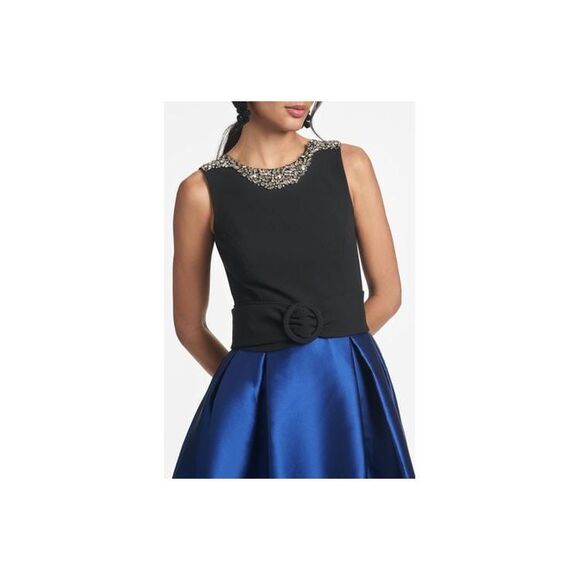 NWT Sachin & Babi Women's Blue Monica Gown Size 6 $1095 - Picture 3 of 8